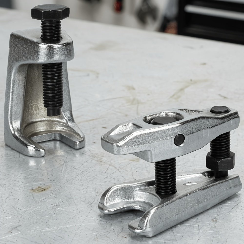2pcs Universal Ball Joint Separator And Tie Puller Set, Heavy Duty Automotive Chassis Removal Tools For Most Cars