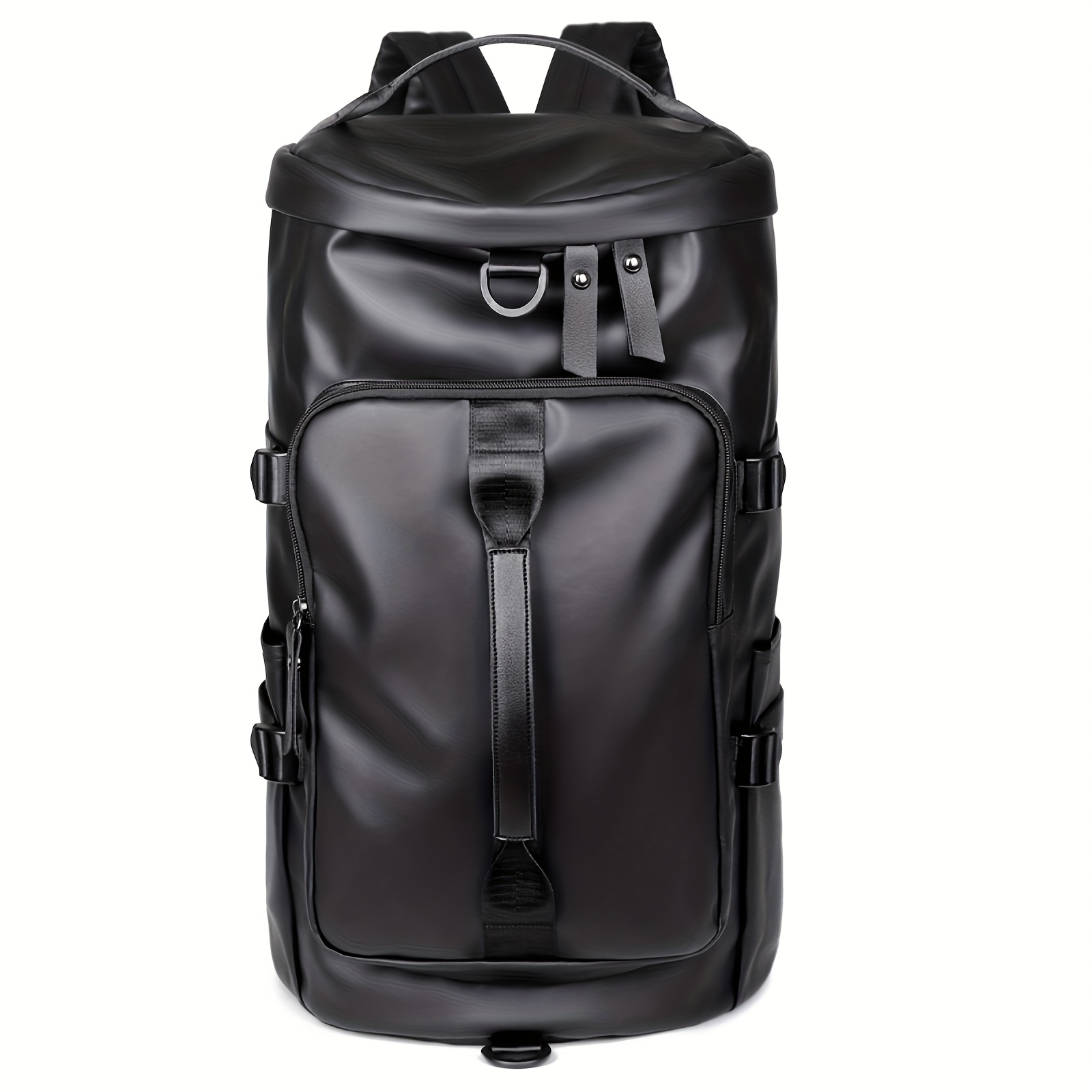 TEMU [] Large Capacity Sports Duffel Gym Bag | | Multi-compartment With Shoe Compartment | Secure Zippered Pockets & Sturdy Handles | For Travel And Fitness, Gym Accessories