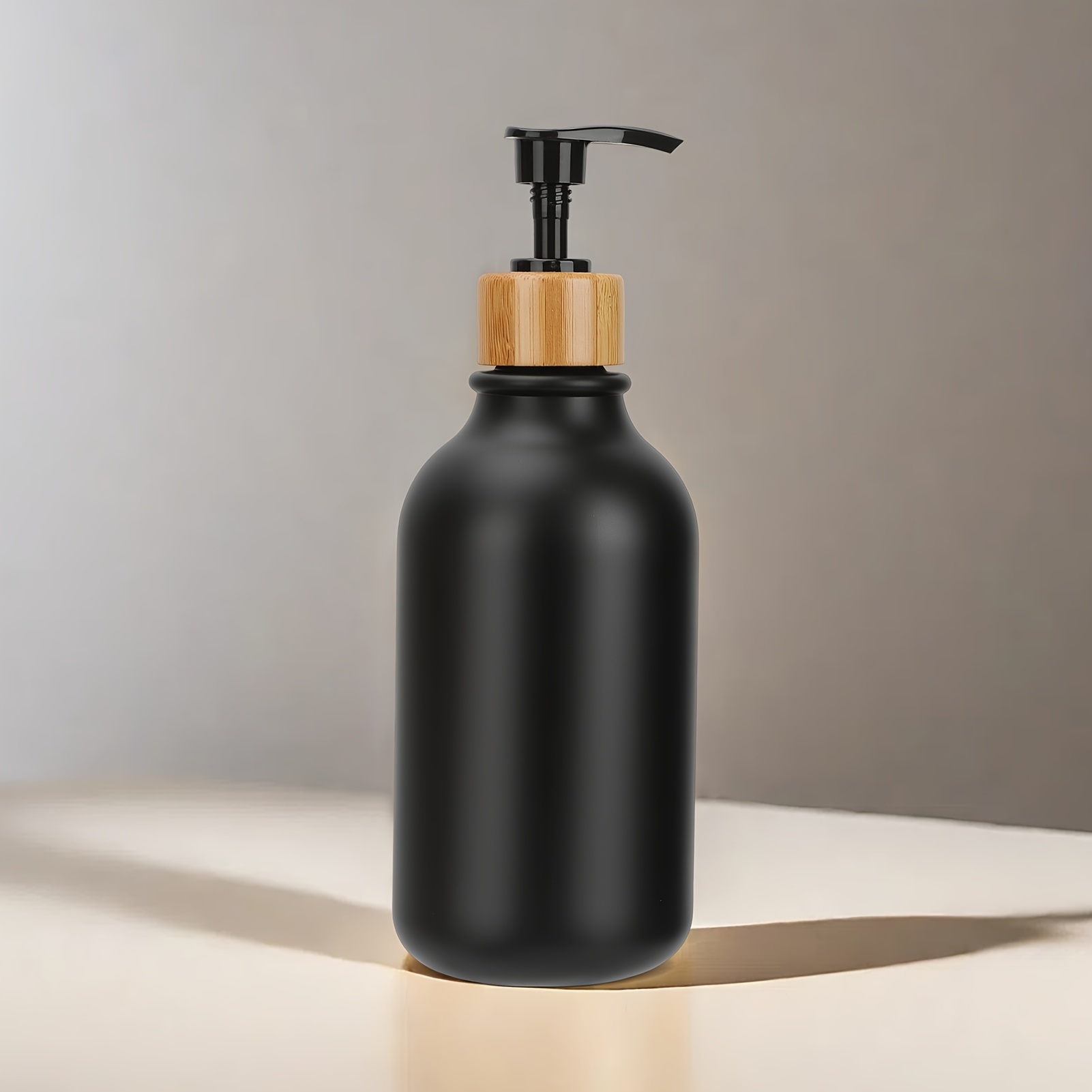 

1pc 500ml Soap Dispenser Bottle Easy Carrying Large Capacity Dispenser For Shampoo Body Wash Liquids Bathroom Accessories