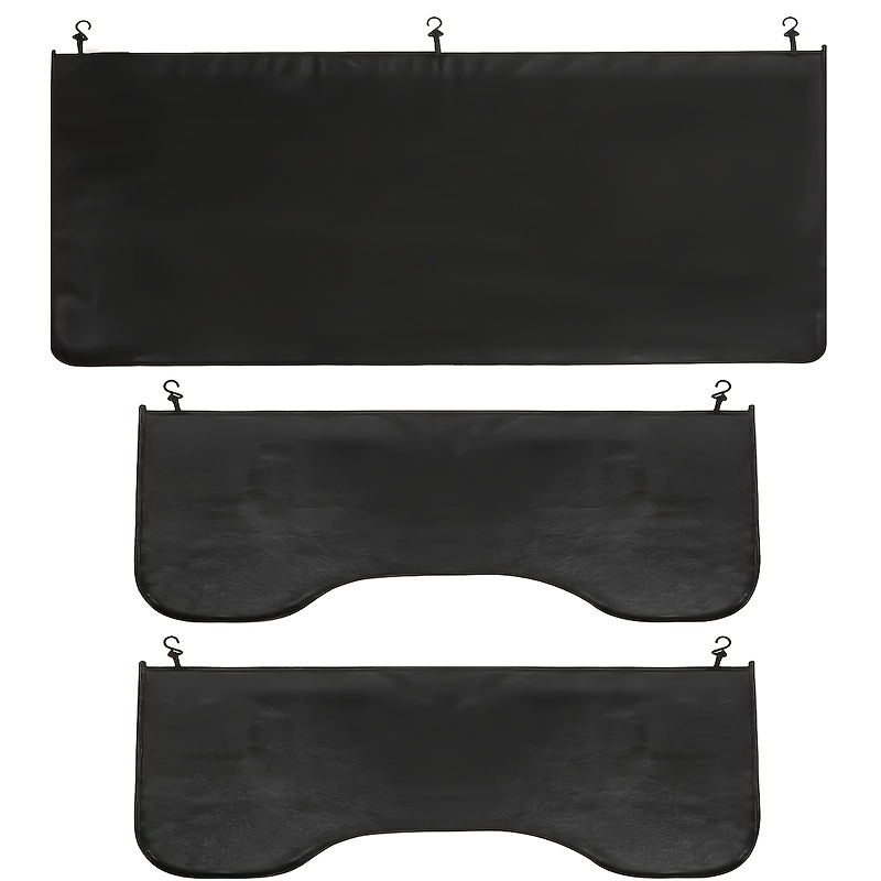 TEMU 3 piezas de tapetes magnéticos para puertas de coche / protectores de de combustible - Almohadillas protectoras para reparación automotriz,