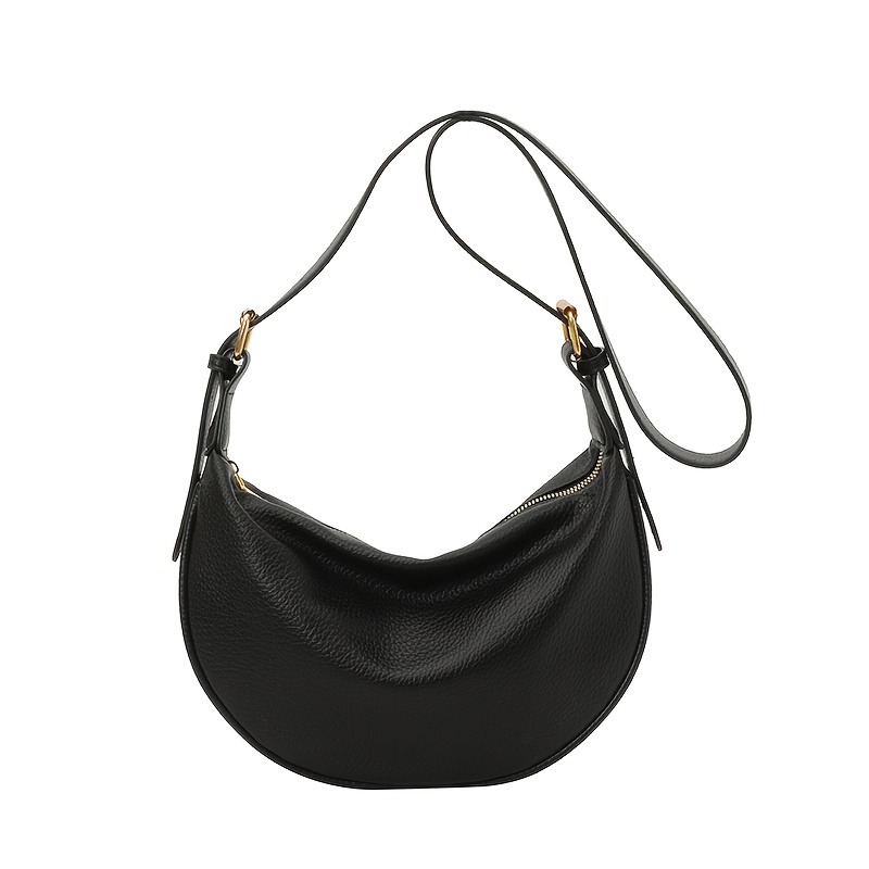 TEMU Women's Crossbody Bag, Minimalist Color- Crescent Style, Lightweight, Practical And Multi-scene Adaptive, Ideal For Commuting And Traveling