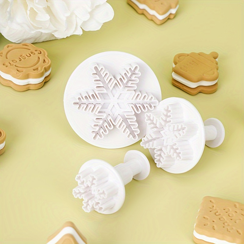 

Emporte-Pièce Flocon De Neige Pour Noël - Outil De Décoration En Plastique Pour Pâtisserie