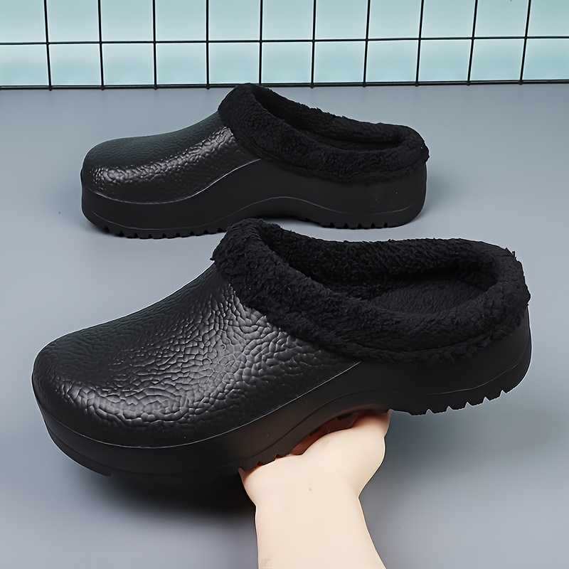 

Eva Clogs For & - Lining, Non-, Odor , For Workers, Round Toe Low Top Slippers