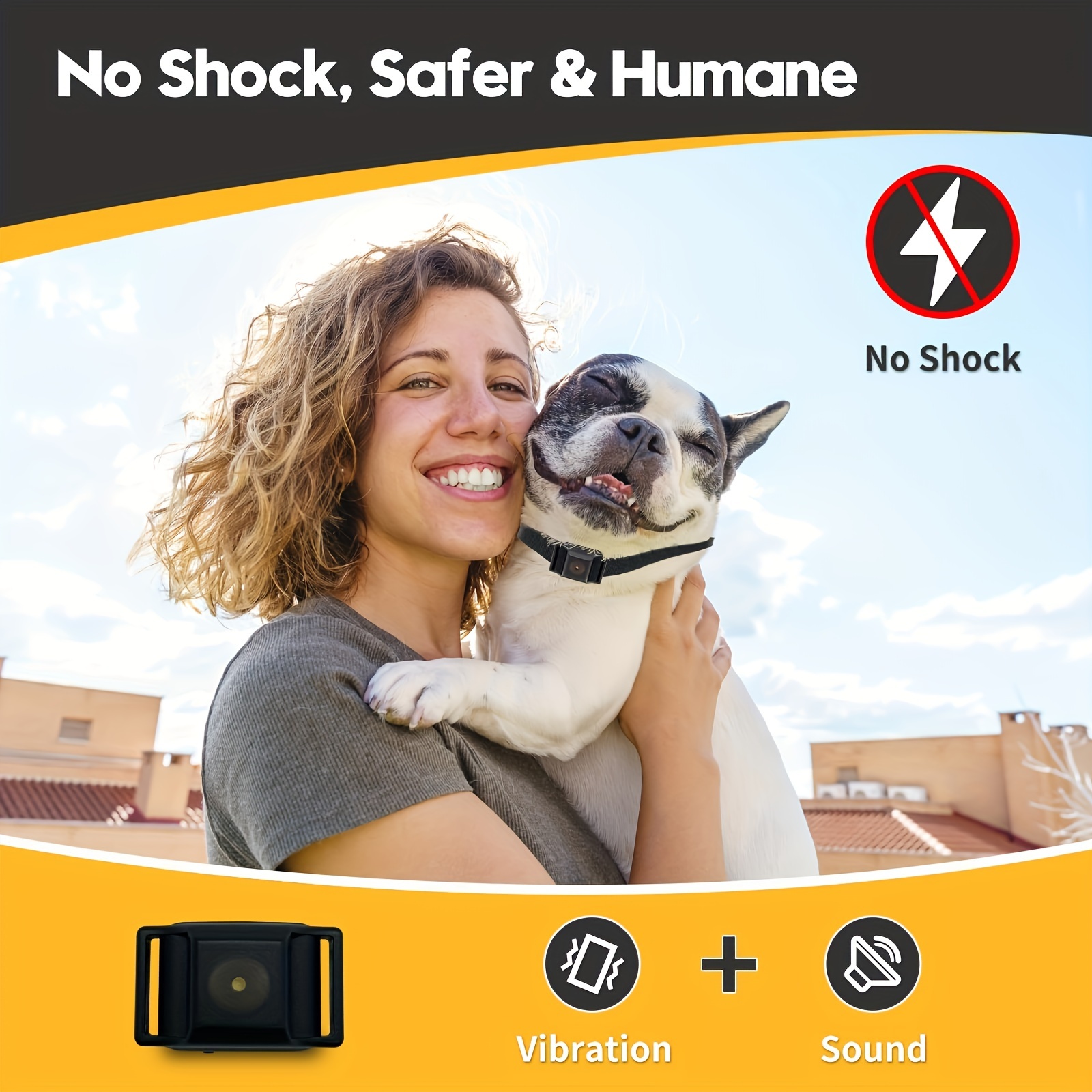 tiniest bark collar small dogs 5 vibration Temu