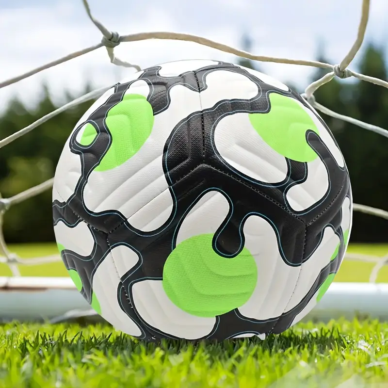 Brrnoo Fútbol del tamaño 5, fútbol de la PU vuela constantemente para la playa, Fútbol de entrenamiento de coincidencias, Bola de fútbol de cuero PU Brrnoo Fútbol del tamaño 5, fútbol de la PU vuela constantemente para la playa, Fútbol de entrenamiento de coincidencias, Bola de fútbol de cuero PU