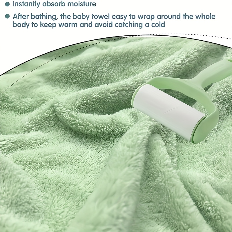 Ultra-Soft Microfiber Baby Bath Towel with Animal Design