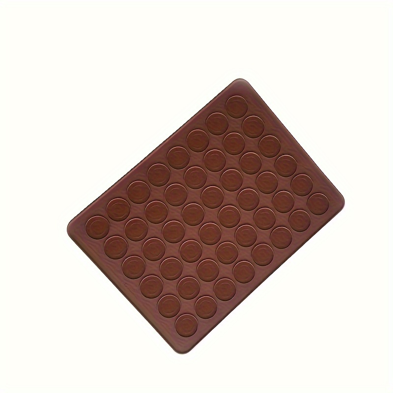 48 Holes Jumbo Round Macaron Silicone Pad Silicone Baking Mat Chocolate Candy Mold