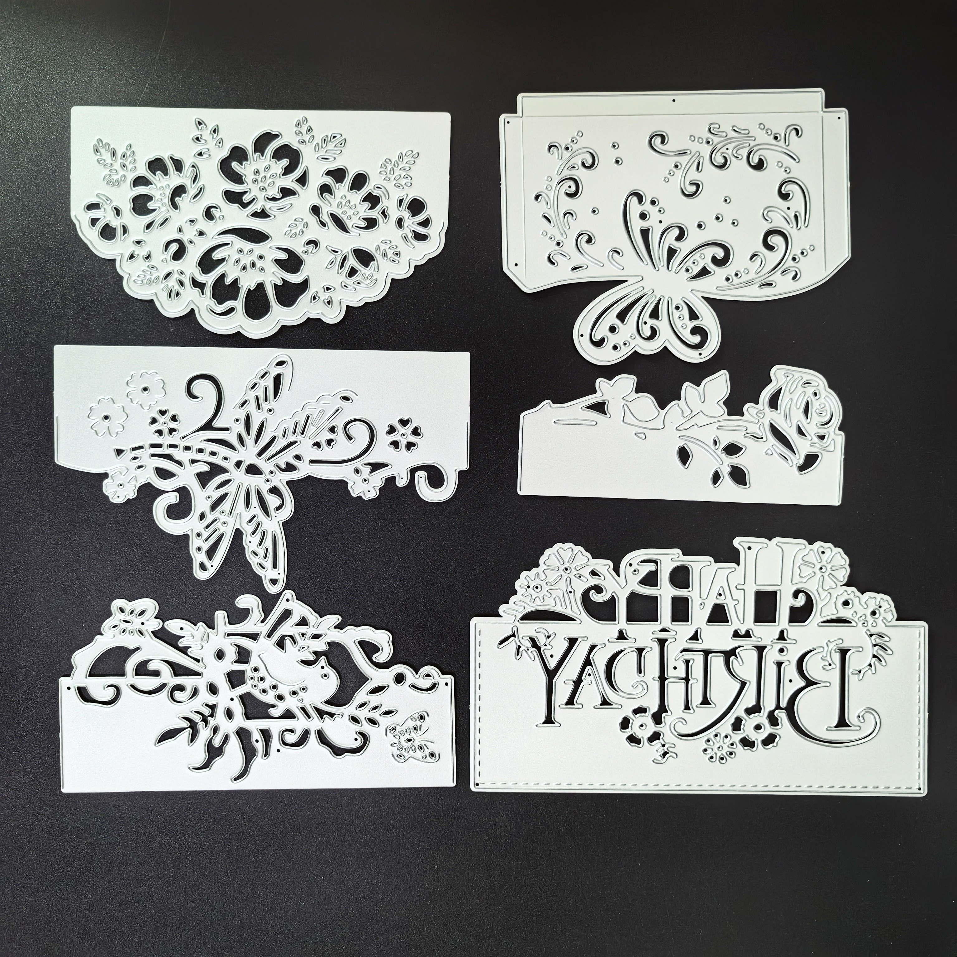 Precise Embossing Stencils For , Papercutting, Greeting Cards, And Decorative Crafts