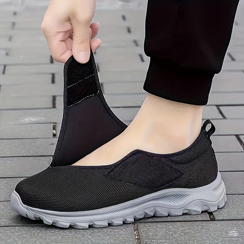 Image of Swollen Shoes For Men And Women Shoulder Straps Adjustable For Adjustable Walking Shoes For Postoperative Health Care Shoes Soft-soled Lightweight Men's Women' Wide Slip-on Shoes