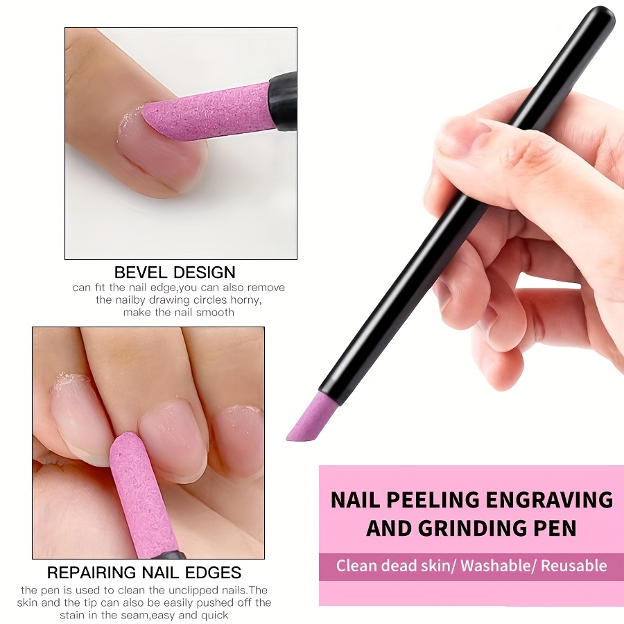 scrub nail cuticle remover dead skin remover Temu Oman