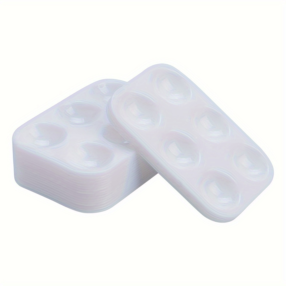 

30 Pcs Plastic 6 Rectangular Painting For Painting , Diy And Art Painting