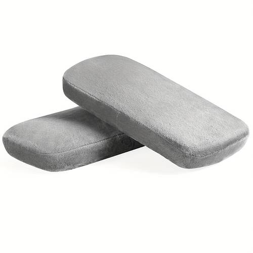 ergonomic office chair arm pads comfy black gaming armrest pads for elbows and forearms pressure relief set of 2