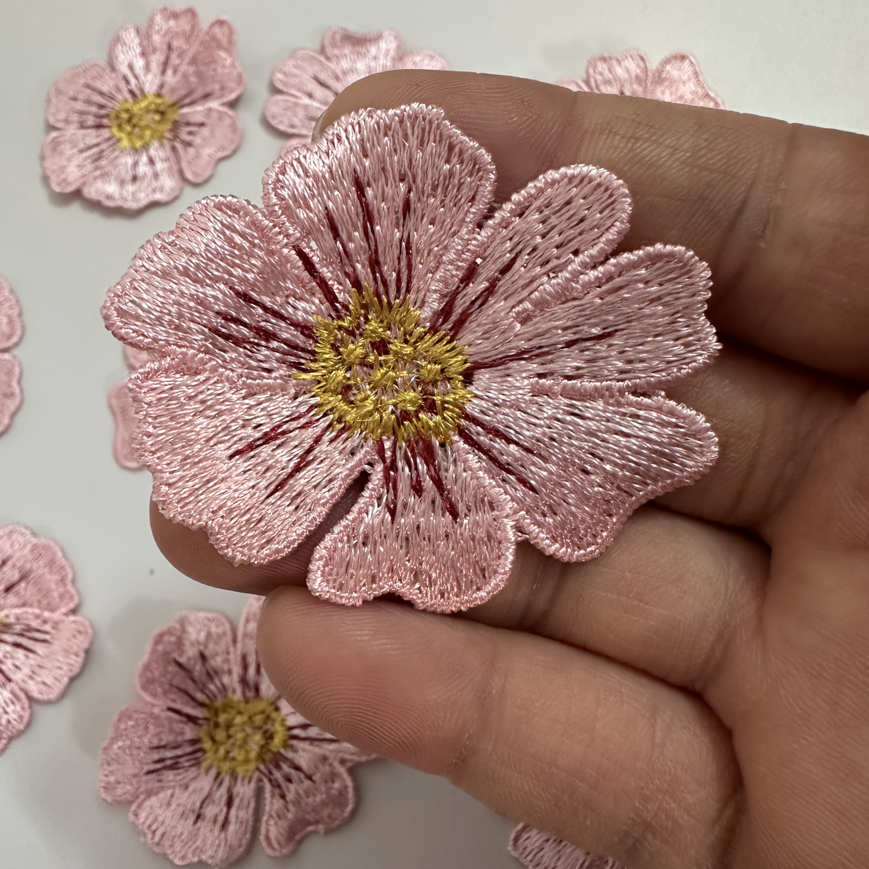 5pcs Lace Embroidered Patches for Clothing