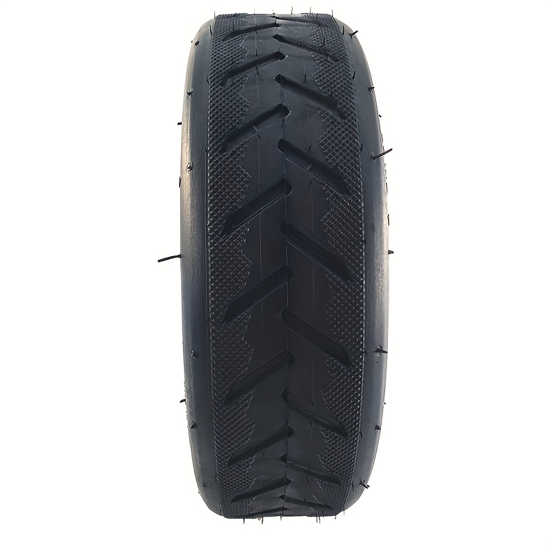 Pneumatico Solido 50/75-6.1 – Gomma Piena Tubeless Per Scooter Elettrico (Nero)