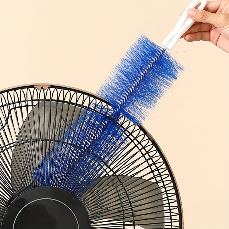 fan dust brush electric fan cleaning brush air conditioner vent cleaning brush multi functional household long handle dust brush