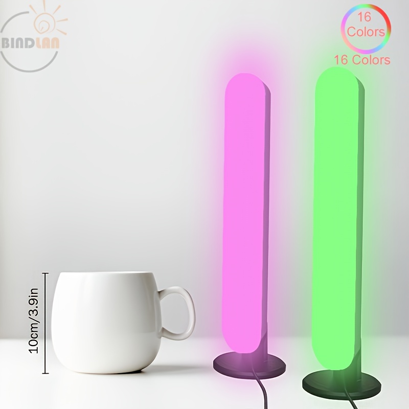 1/2 packs LED Strip Lights for Room, 24 Keys IR Remote Control Remote Control Smart RGB Strip Lights Gaming Lights, TV Ambient Backlight Sync with Music, RGB Desk Lamp for TV, PC, Room, Party Decoration