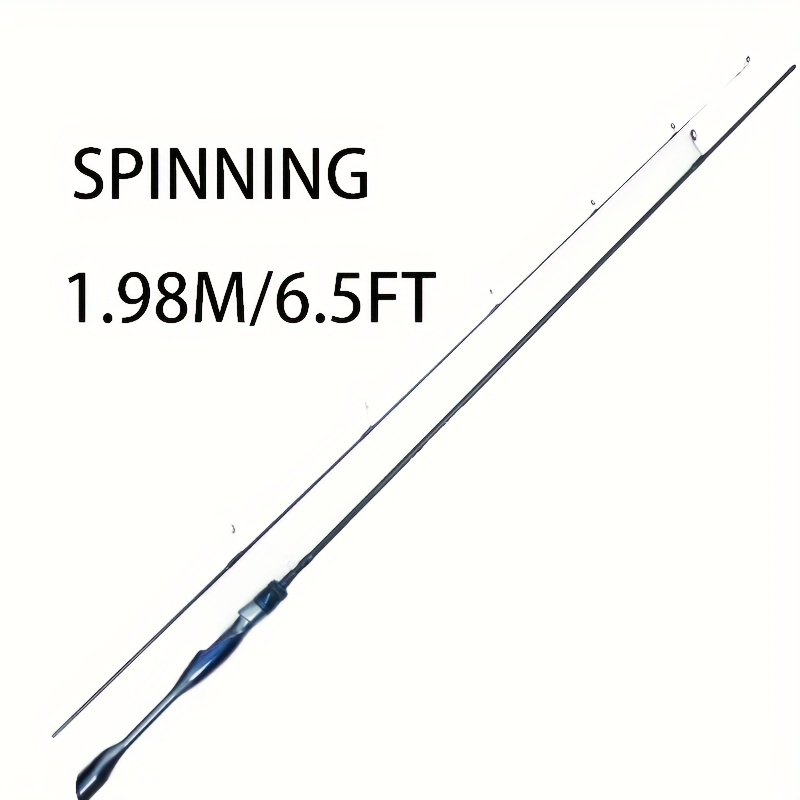 Image of Spinning Rod Ul 2-8g - Tip, Compact & Durable Fishing Rod Suitable For Surf Fishing, Freshwater/saltwater, Ideal For Spinning Reels - Perfect Gift For (ideal For Surf Fishing)