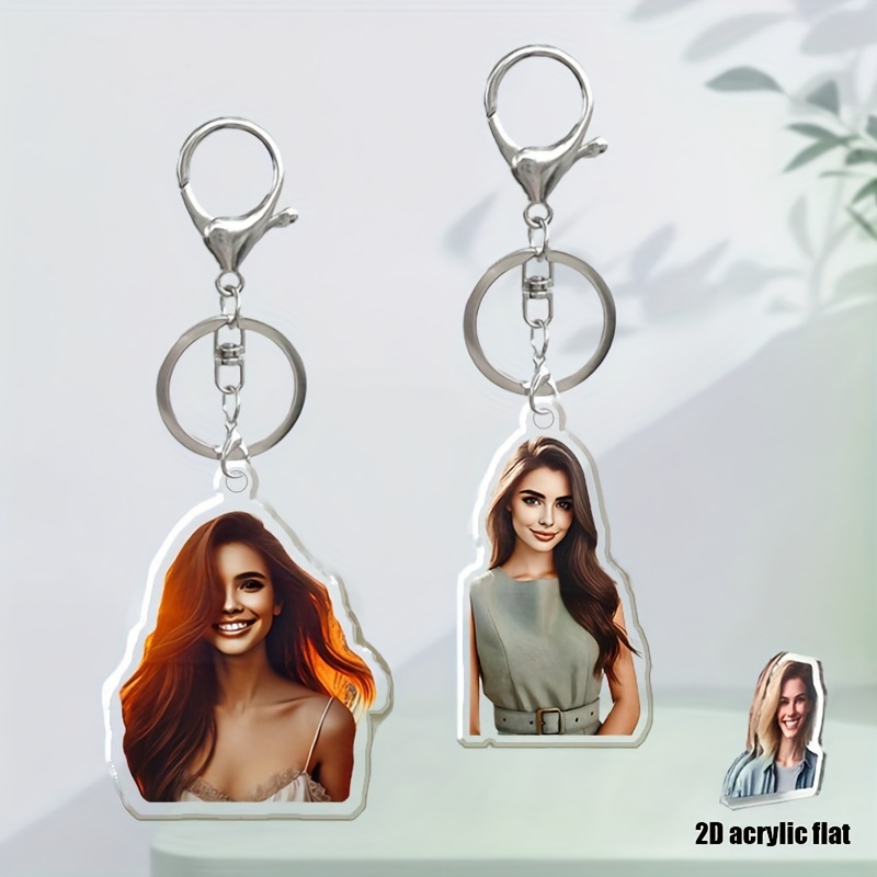 

Keychain - Personalized Double-sided For , & - & Collectible