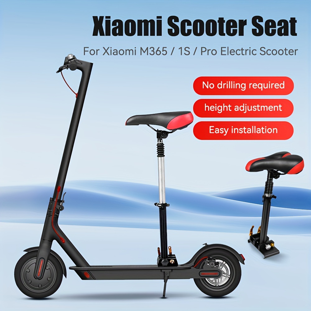 Elektroroller Sitzkissen - Höhenverstellbar 40-60cm Für Xiaomi M365, Bequem & Stoßgedämpft