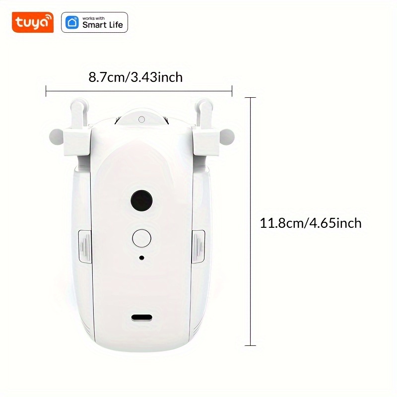 Short Range Wireless Smart Curtain Robot T/u shaped Track - Temu