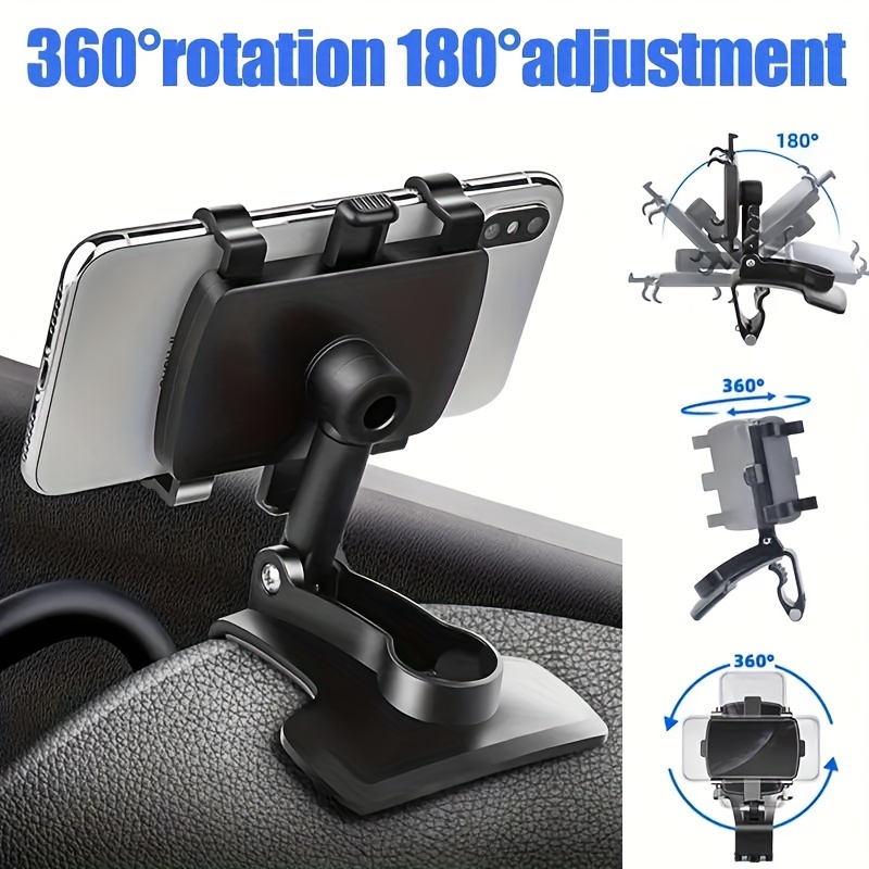 

360 ° Rotating Car Dashboard Adjustable Phone Holder