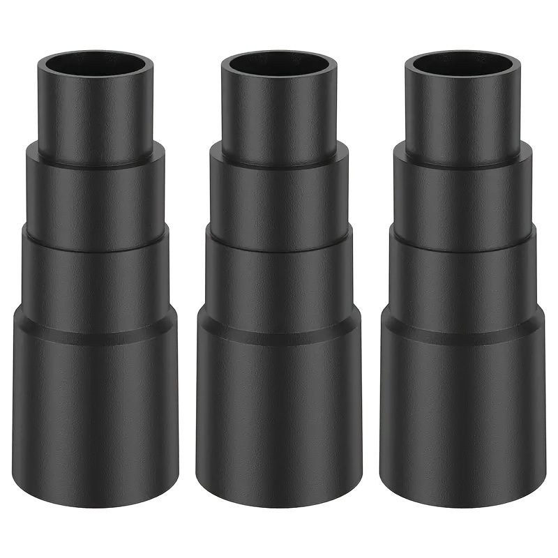 Image of 1/3/6pcs 42mm(1-5/8") To 25mm(1") Universal Vacuum Hose Adapter For Vacuum Cleaner Brushes And Vacuum Cleaner Accessories, Four-layer Adapter 25mm(1") 30mm(1-1") /20.3 (1-3/8") 42mm(1-5/8")