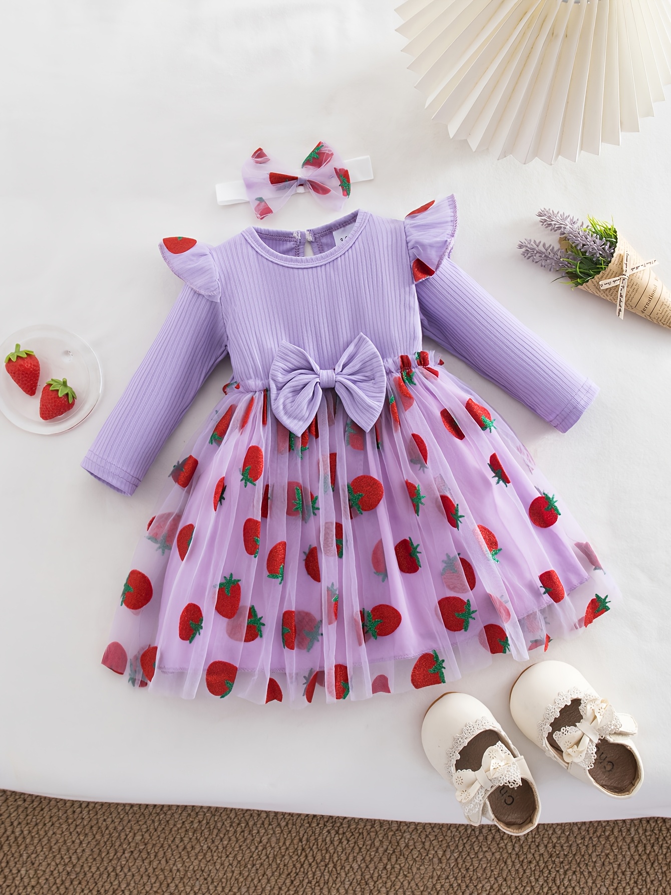 strawberry dress long sleeve Strawberry Dress XL