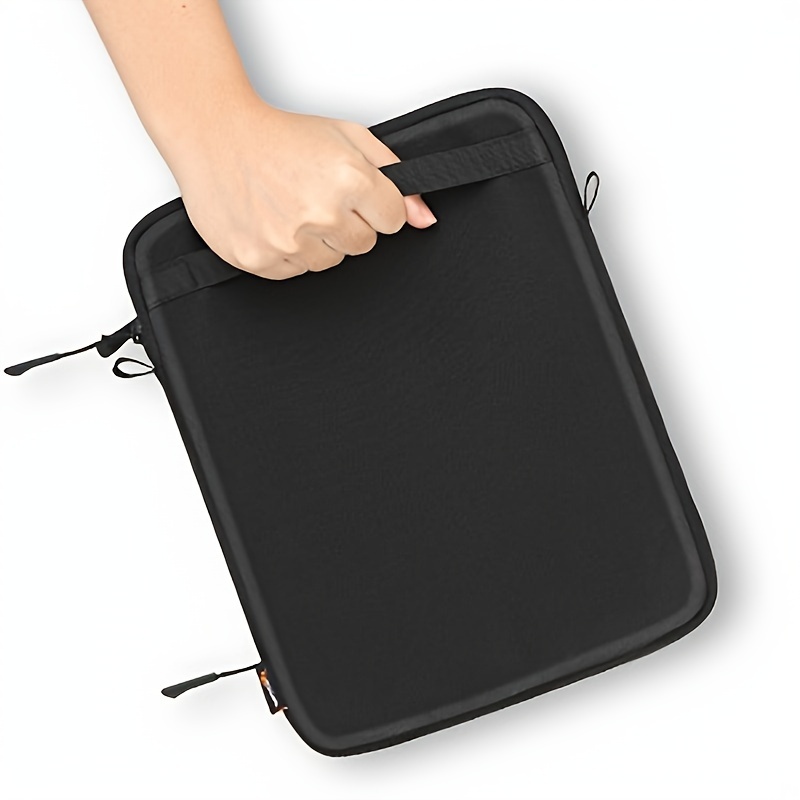 33.78-35.56 cm MacBook Air M3/M2 2024/2022, Pro 33.02cm M2, Air 34.54cm M3, Tab S8 Ultra 37.08cm, Lightweight Polyester Shoulder Bag with Strap, TSA-Compliant, Wipe Clean