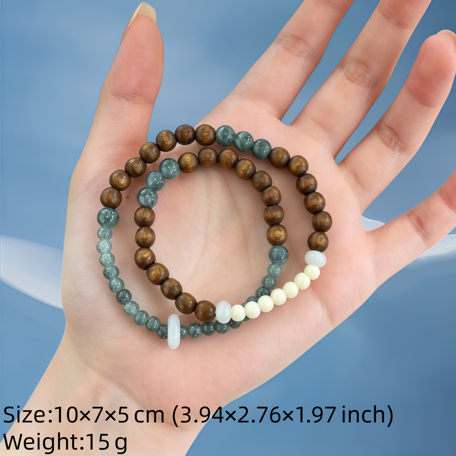 Elegant Double Layer Stackable Bracelet for Daily Wear