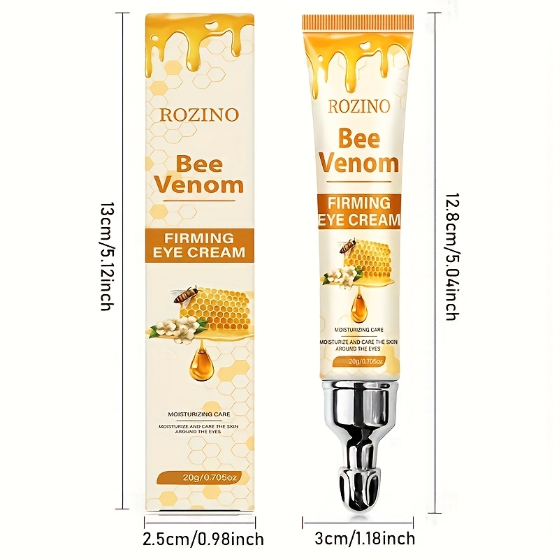 Image of Bee Venom Firming Eye Cream Moisturizes And Cares For The Skin Around , To And Care For The Skin Around . It Improves Skin Elasticity And Makes The Skin Around , Smoother, And More