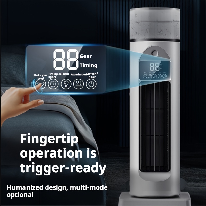 מאוורר נייד מגנב USB, שליטה בשלט אינפרא-אדום