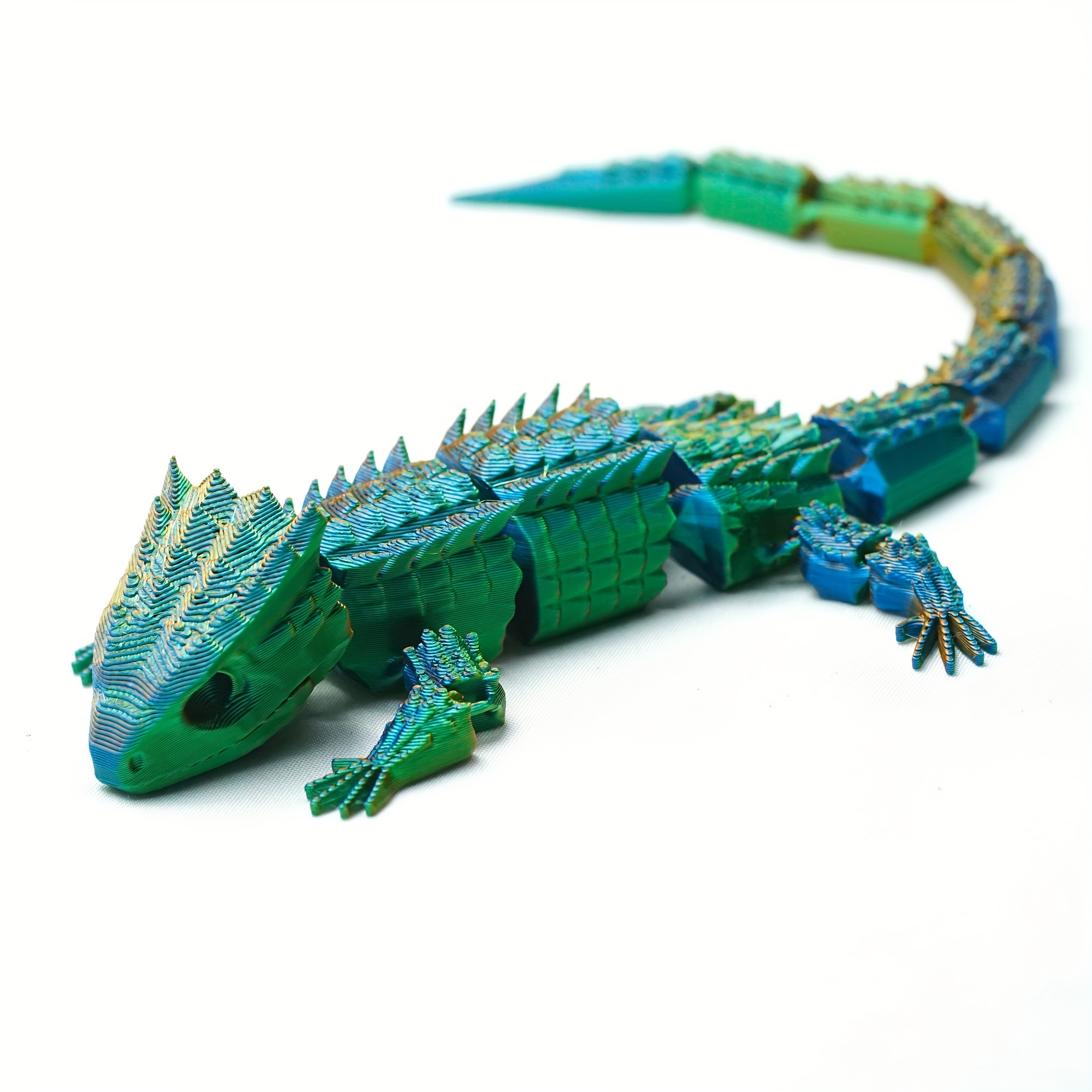 

3d Printed Crocodile, Collectible Toy, , , Decoration, Desktop Ornaments That Shaped