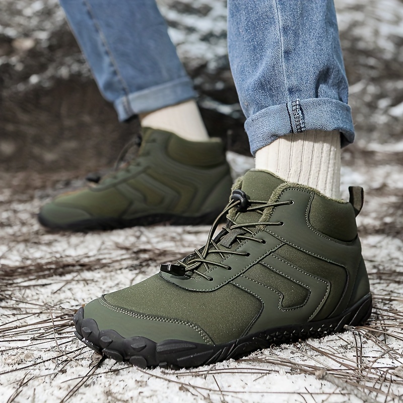 Wanderschuhe Winterstiefel Herren 39 Herren Thermoisolierte Hochwertige  Winterschneestiefel Mit