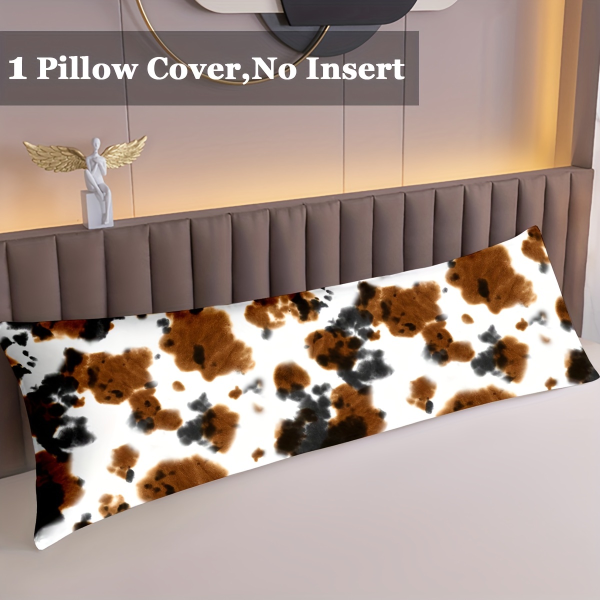 animal print body pillow cover cowhide spotted pattern Temu