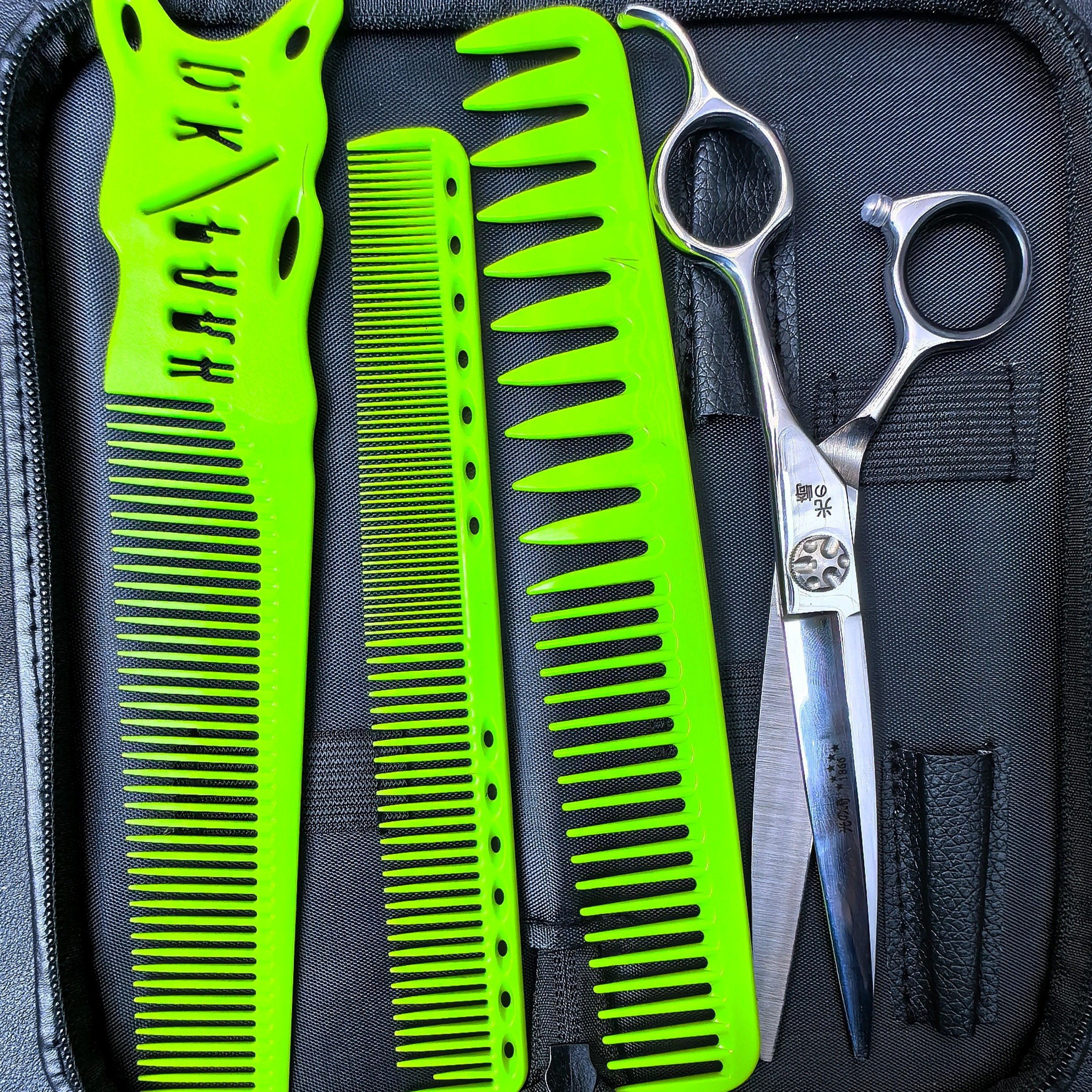 4pcs 7-Inch Hairdressing Scissors Set for Salons