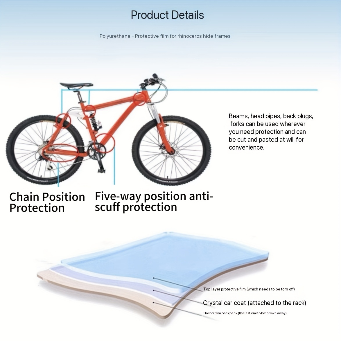 Bottom Bracket Mountain Bike Paint Protection Mountain Bikes