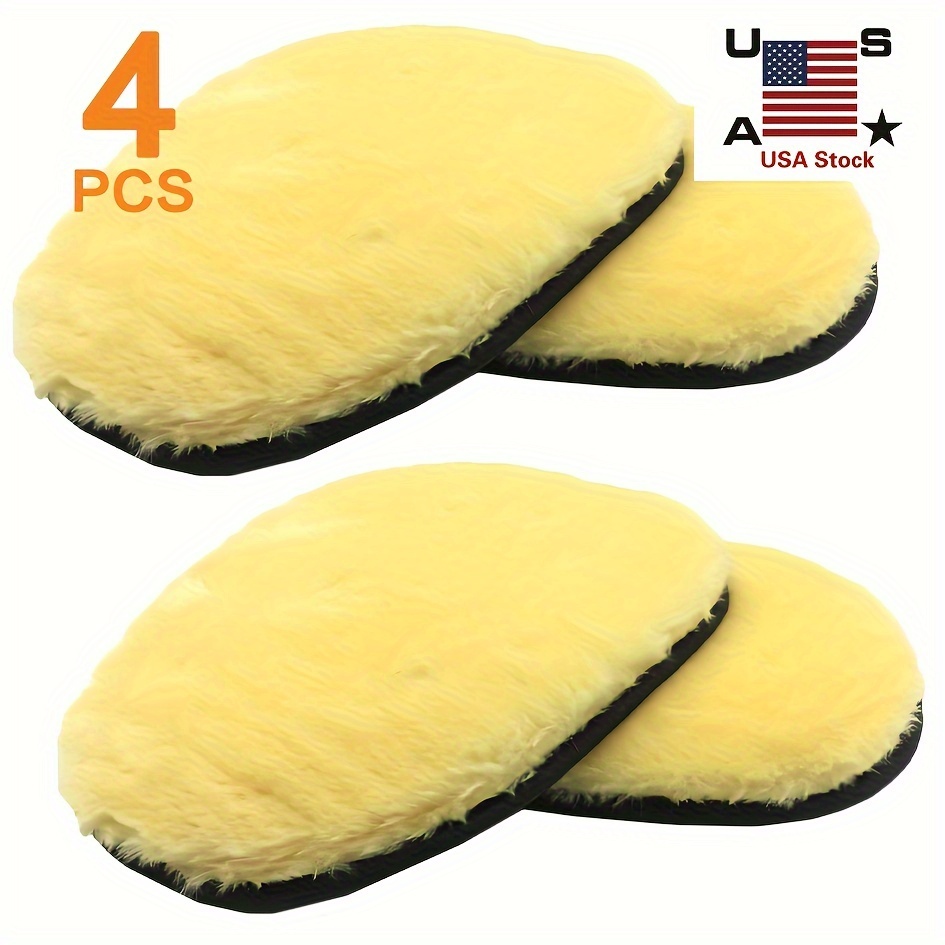 

4 Pcs Car Mitt, Mitt & Lint Free Car Mitt Wool For Car - Shipping Usa