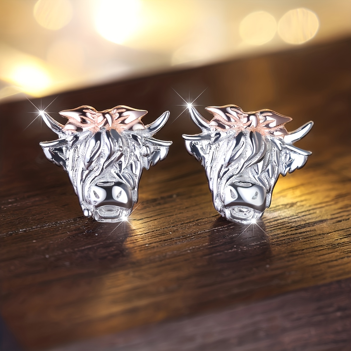 TEMU 925 Silvery , Creative Design, Personality Female Earrings, A Must-have For Holiday Gifts