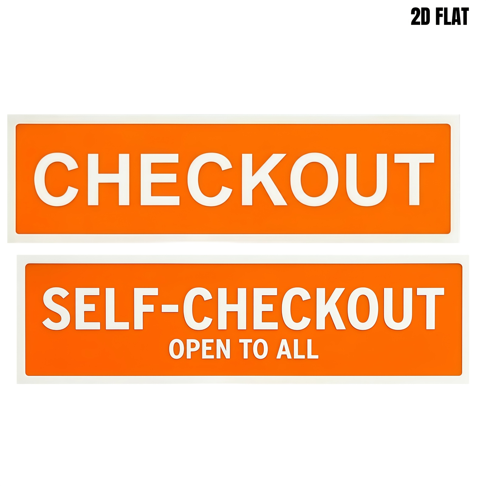 TEMU 2d Flat - 【2d Flat】 2d Flat - [2d Flat] 2d Flat - 2d Flat 2d Flat - [2d Flat] 2d Flat - 2pcs, 2d Flat, Sign - High-contrast Outdoor Metal Safety