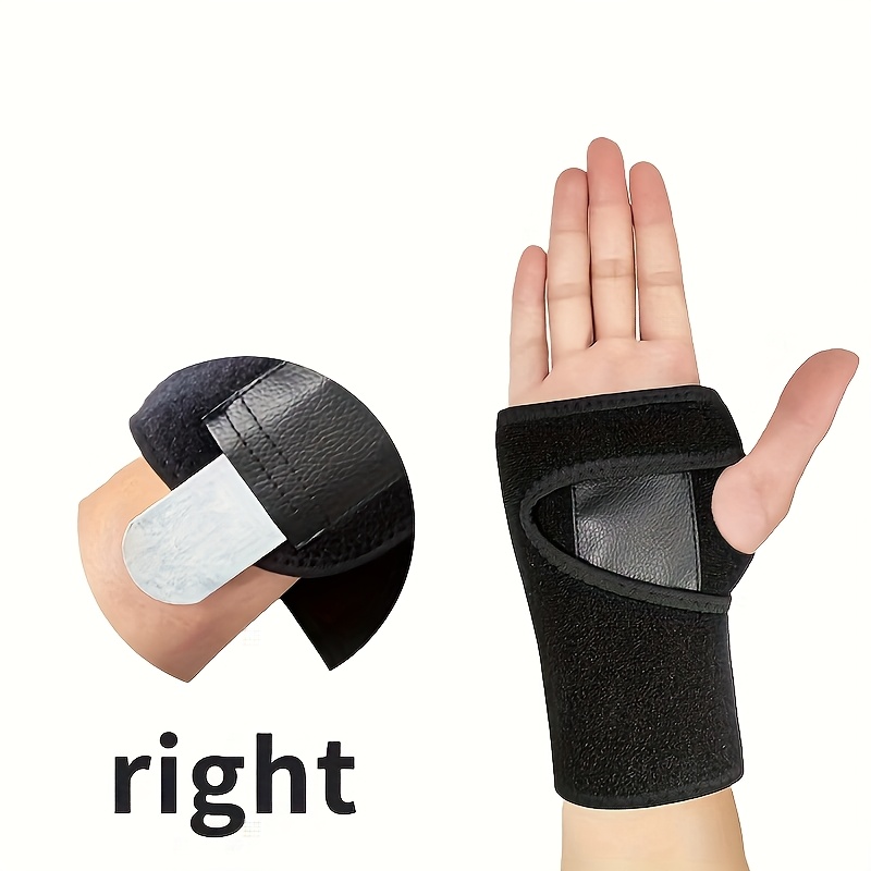 Adjustable Wrist Support Strap, Suitable For Mouse Hand Fixed Joints Detachable Wrist Strap - Durable Polyester Blend Fabric, Closure