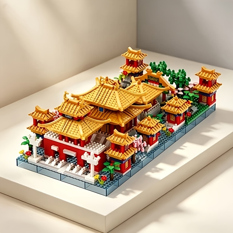 Chinese Style Forbidden City Palace Building Block Toy