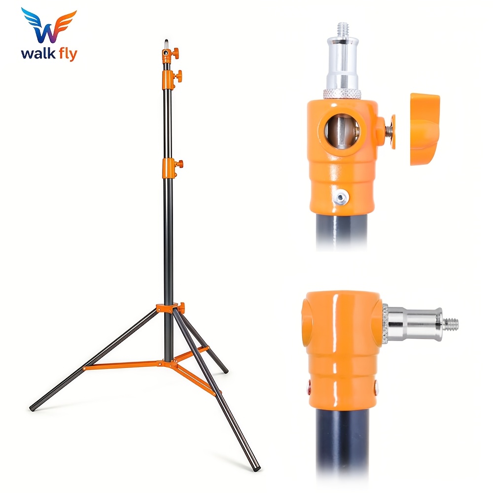 2.8m Color Heavy Duty Aluminum Alloy Tripod Light Stand With 1/4" To 3/8" Universal Screw Softbox Photo Flash Light