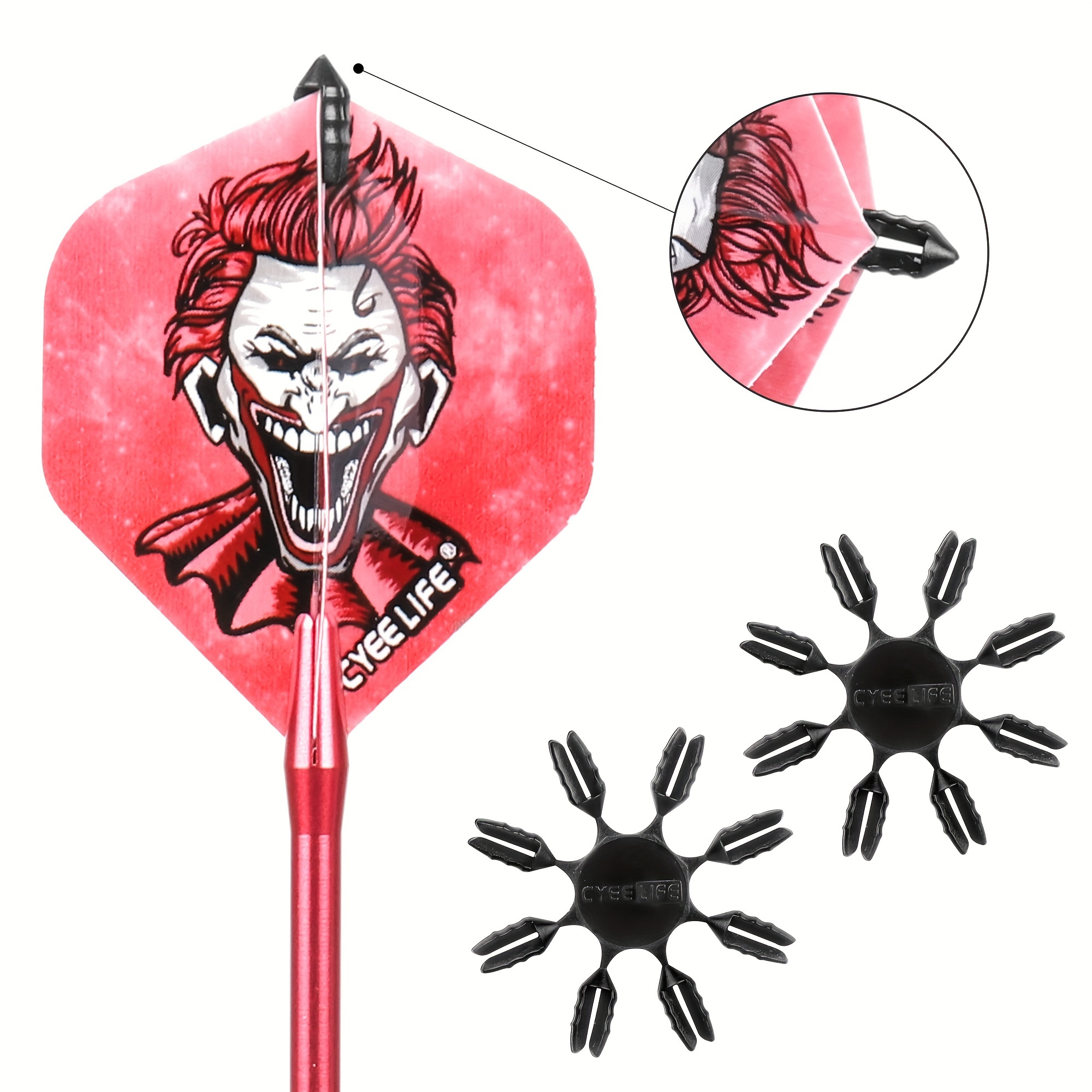 CyeeLife Professional Dart Accessories Kit with Extra Shafts
