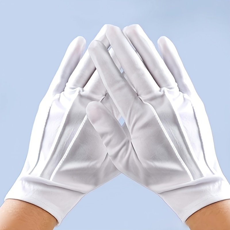 TEMU Gants d'étiquette avec motif à 3 , tendance et élégants pour , les banquets, les réunions sportives, les spectacles festifs, les célébrations,