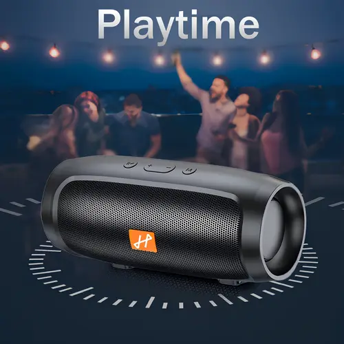 portable wireless speakers with surging sound effect multiple colors rechargeable lithium battery usb charging stereo bass boost ideal for smartphones tablets outdoor entertainment vibrant durable build outdoor sound system
