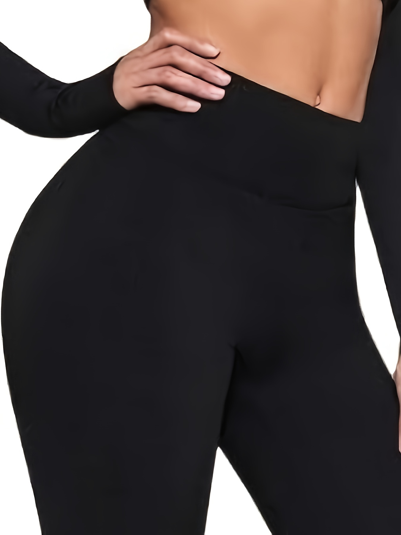 Stretchy Spandex Flared Leggings for Women High Waist Casual