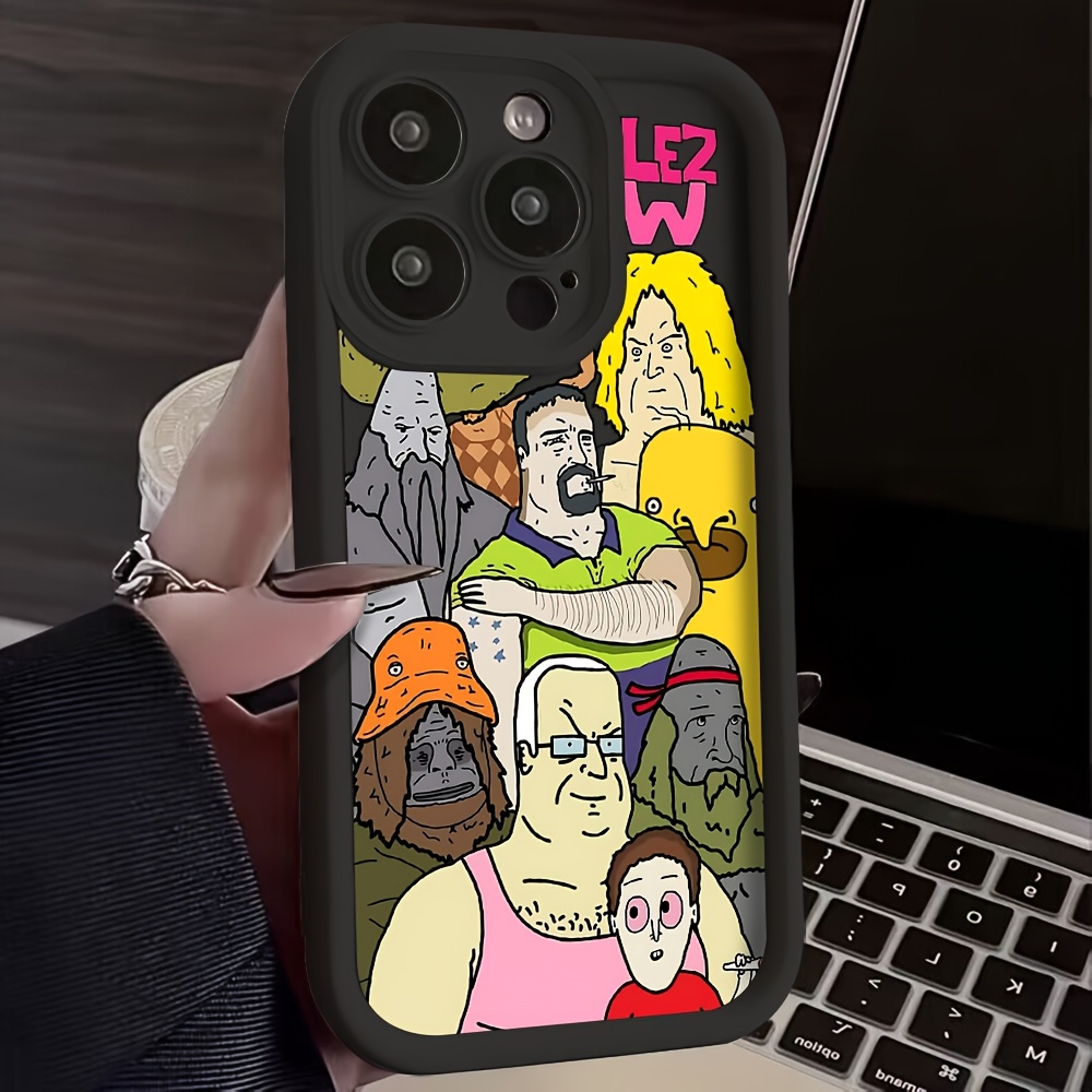 TEMU Phone Case - Phone Case For The Cartoon The Big Lez, Compatible With For Iphone 17, 16e, 16, 15, 14, 13, 12, 11 Mini, Pro, Max, Air, X, Xr,