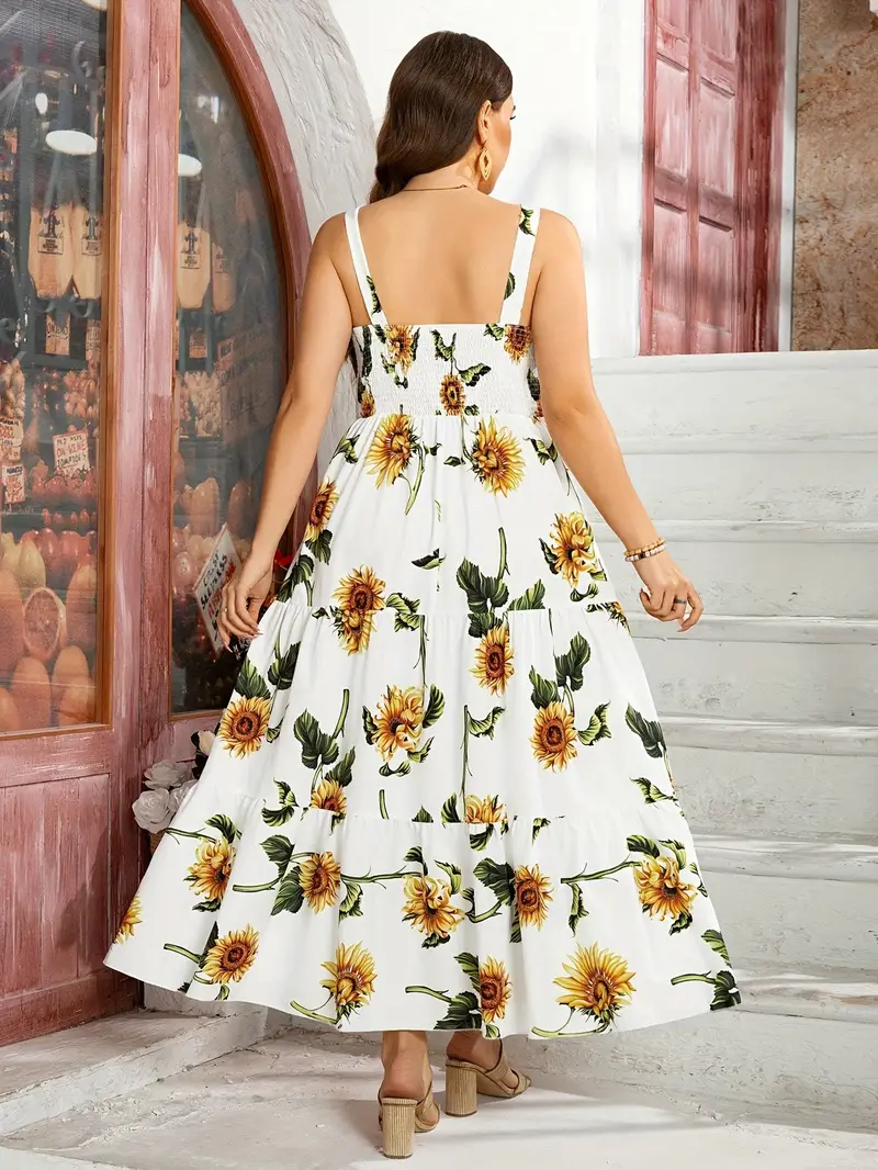 Yellow Plus Size Sunflower Skirt Girls Dresses Size 10-12 Little Girls Sunflower Dress Sleeveless Summer Yellow Plus Size Sunflower Skirt Girls Dresses Size 10-12 Little Girls Sunflower Dress Sleeveless Summer