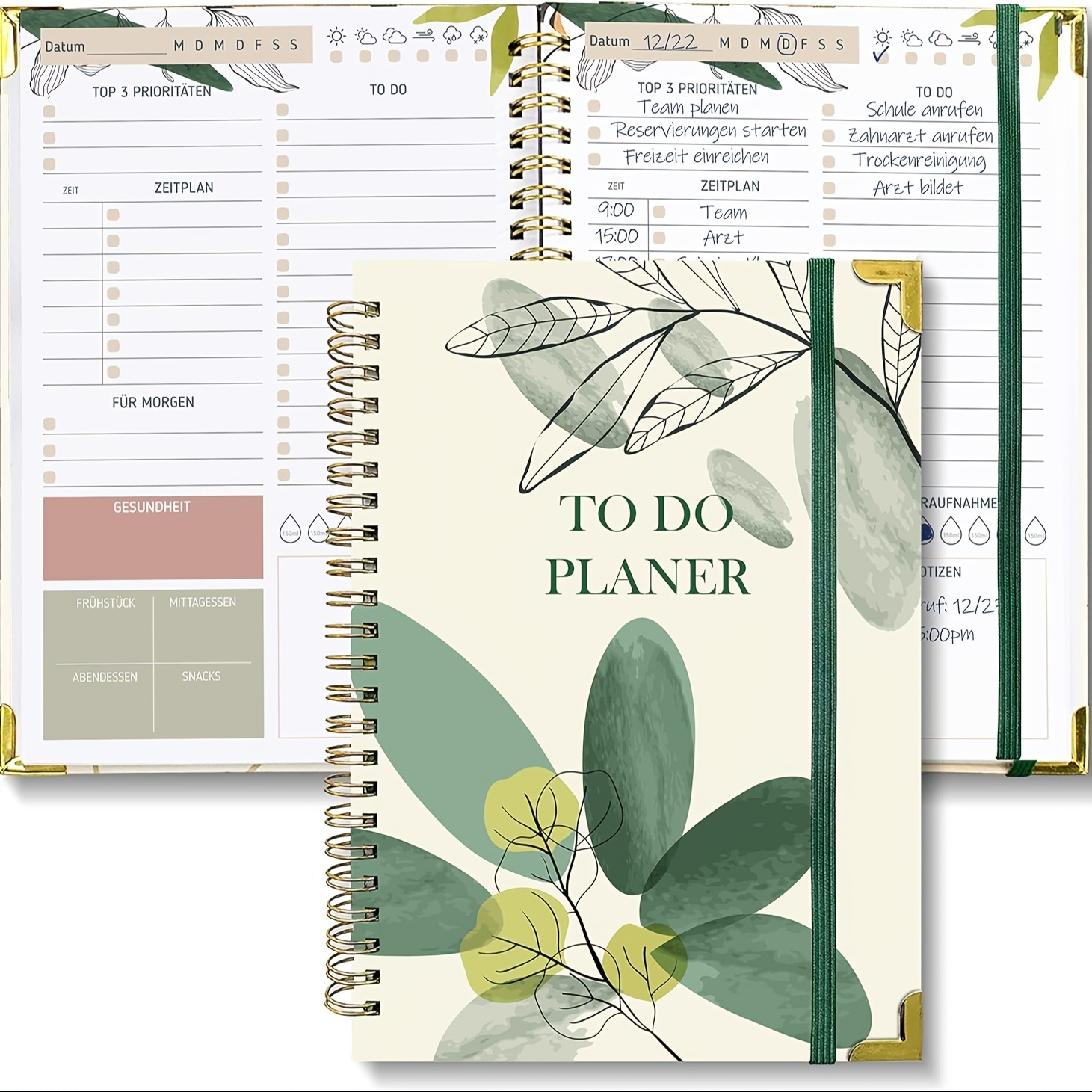 

Undated 2025 Daily Planner In A5 Size A Planner For Scheduling 120 Days Of Tasks And Notes List Notebook Spiral-bound Daily And Weekly Planner With Hardcover Office School