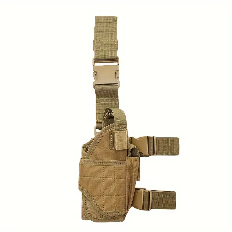 tornado drop leg holster universal nylon pistol holder for play and cosplay khaki 12